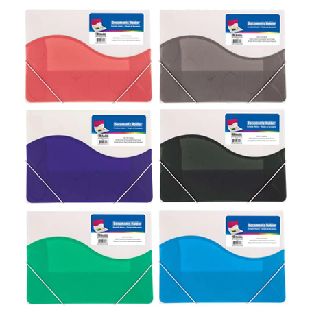 Bazic • Portafolio plástico tamaño carta